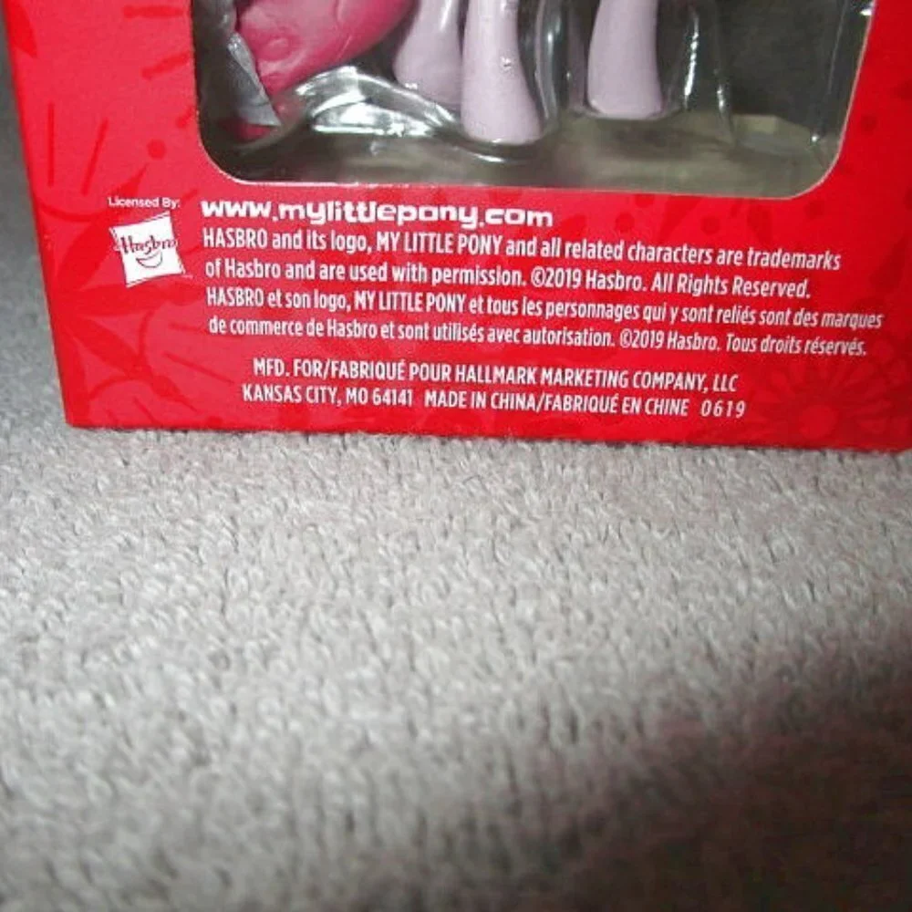 Hallmark My Little Pony Pinkie Pie Christmas Ornament Red Box NEW 2019